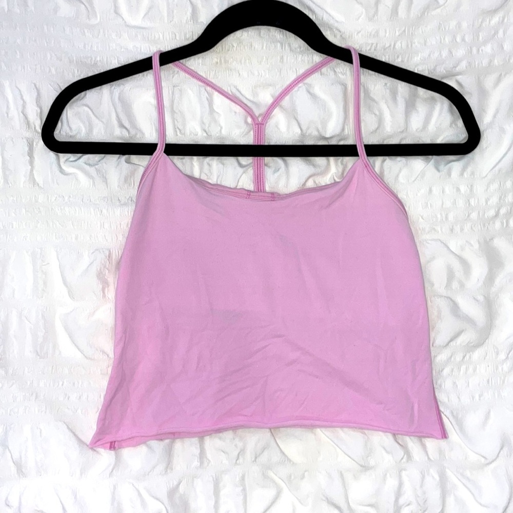 LuluLemon Pink Tank Top Size 2
